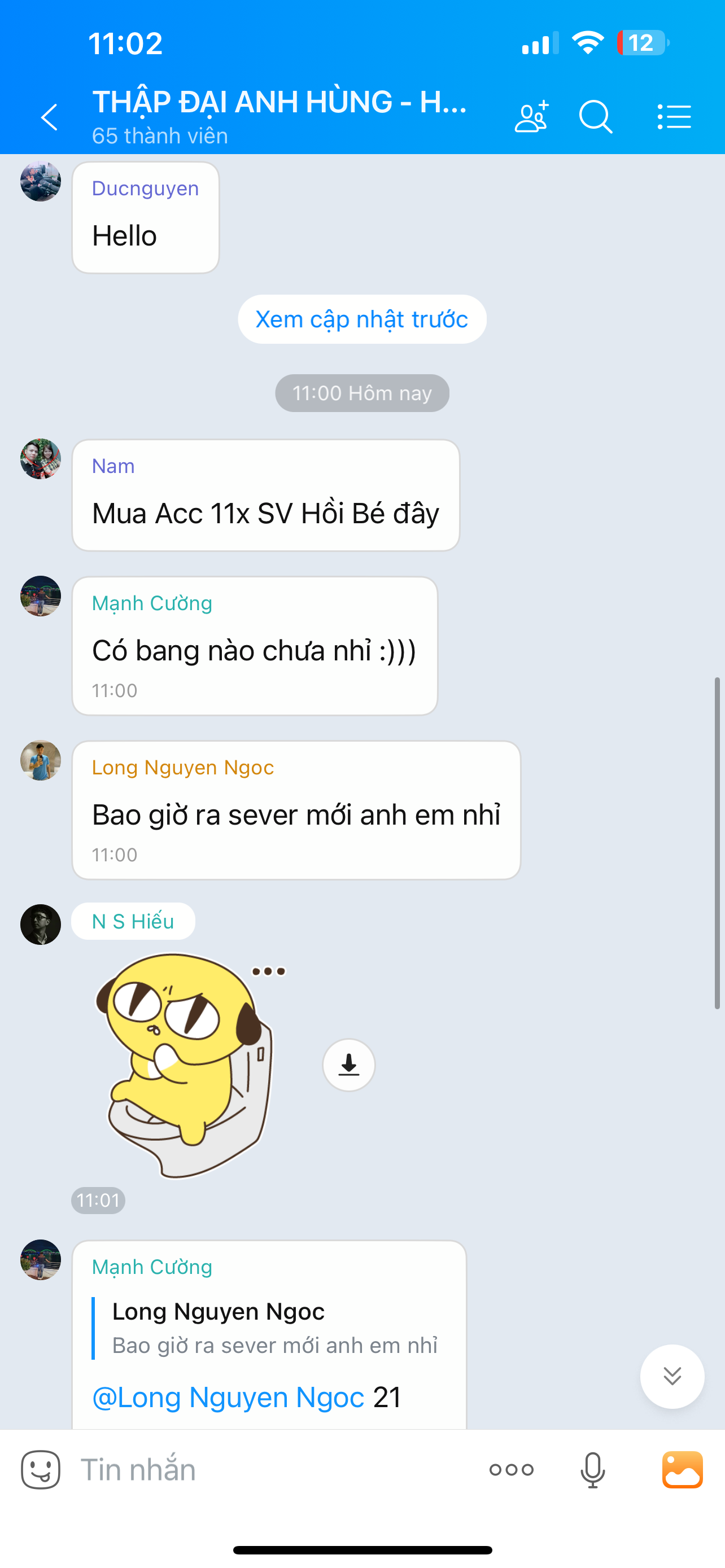 Group Zalo